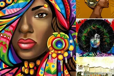 Arte contemporÃ¢nea Africana. jigsaw puzzle
