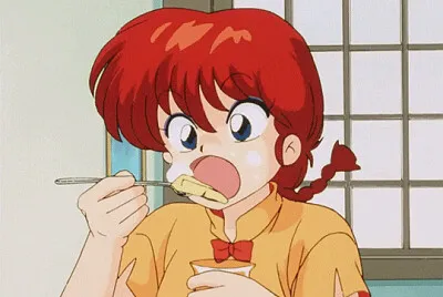 ranma prueba un mantecado ranma 1/2