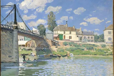 Sisley Seine et pont