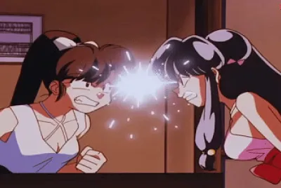 ukyo y shamppo las rivales de ranma 1/2