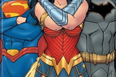 Superman, Wonder Woman, Batman