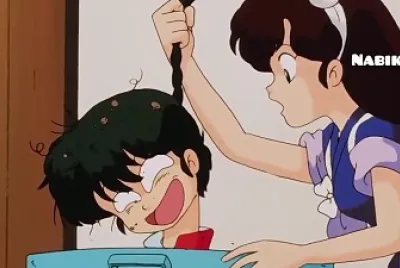 ukyo encuentra a ranma en un basurero ranma 1/2