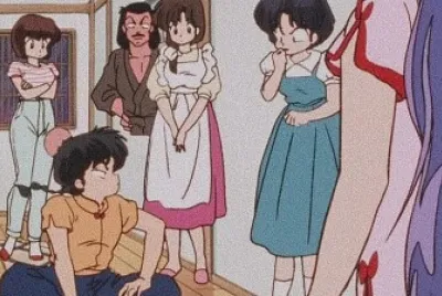 ranma a sido golpeado por akane ranma 1/2