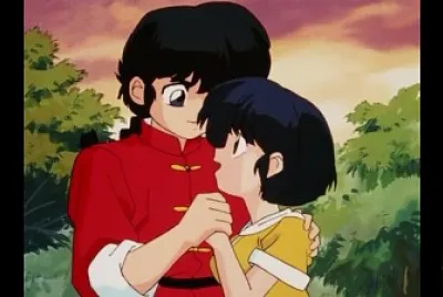 ranma y akane enamorados por el hongo del amor
