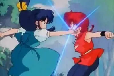 akane le da una cachetada a ranma ranma 1/2