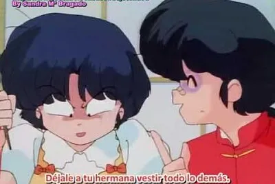 ranma dice que akane le entregue su ropa a nabiki