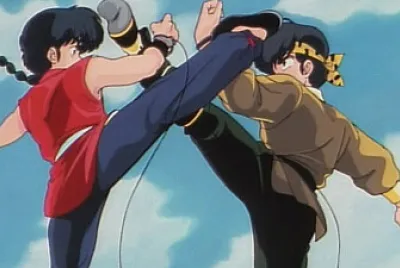 la pelea entre ryoga y ranma ranma 1/2
