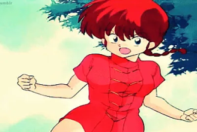 ranma planea darle una patada a kuno ranma 1/2