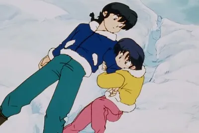 akane agarra a ranma del brazo ranma 1/2