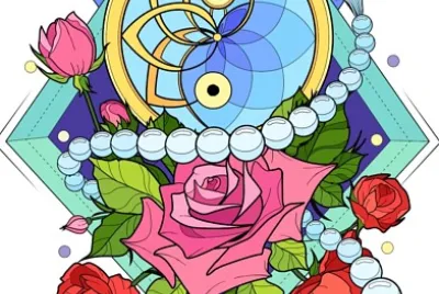flores y perlas