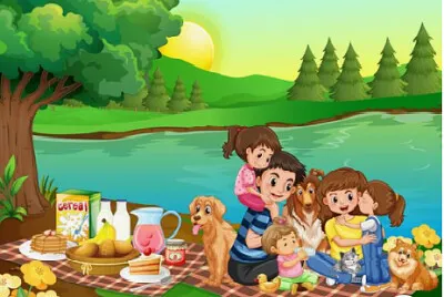 Family picnic