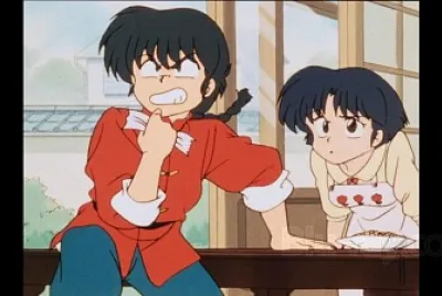 ranma recibe y lee la carta de kodachi ranma 1/2