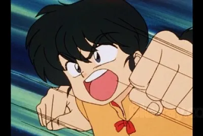 ranma usa el truco de las castañas ranma 1/2