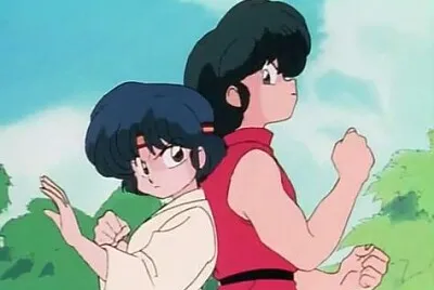 ranma y akane pelean juntos ranma 1/2