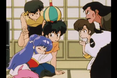 shamppo abraza a ranma enfrente de todos ranma 1/2