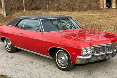 1970 Chevrolet Impala Sport Coupe in Black Vinyl o jigsaw puzzle