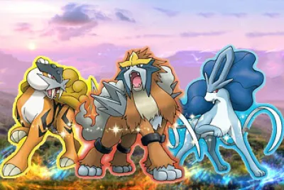 Perros Legendarios -Entei, Raikou, Suicune- jigsaw puzzle