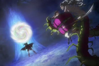 el arbol sagrado abre un portal hanyo no yashahime