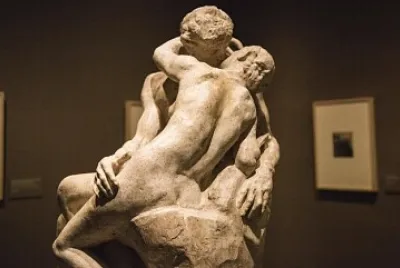 El beso, Auguste Rodin