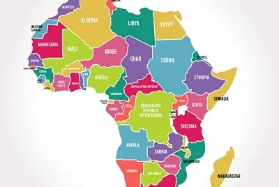 פאזל של mapa africa