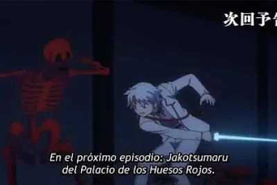 towa pelea contra huesos rojos hanyo no yashahime