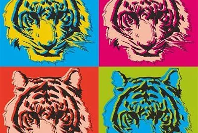 Pop art jigsaw puzzle