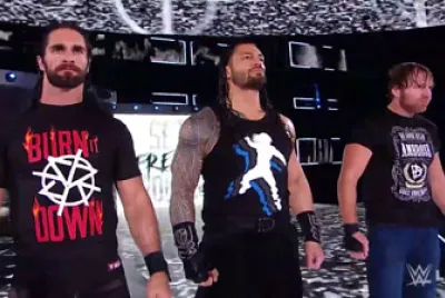 Roman reigns, dean Ambrose, Seth Rollins