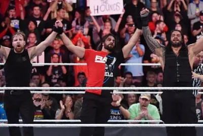 Roman reigns, dean Ambrose, Seth Rollins