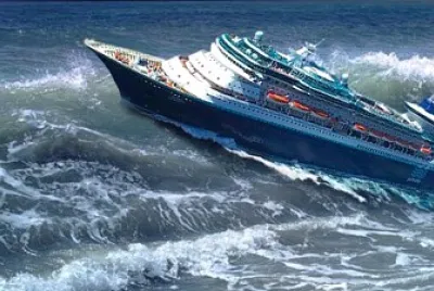 Ship in Storm 1