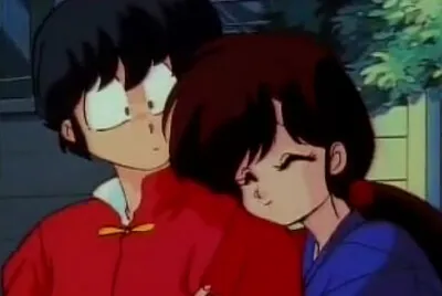 ukyo abraza a ranma del brazo ranma 1/2