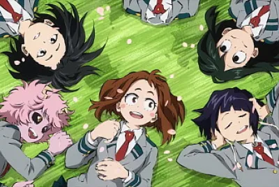 My Hero Acadmy Girls jigsaw puzzle