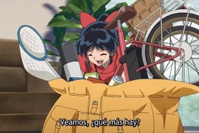 moroha ve que hay en su mochila hanyo no yashahime jigsaw puzzle