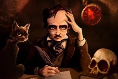 EL GATO NEGRO, POE jigsaw puzzle