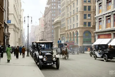 1915 - Fifth Avenue, south from Thirty-sixth Stree