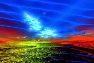 azul