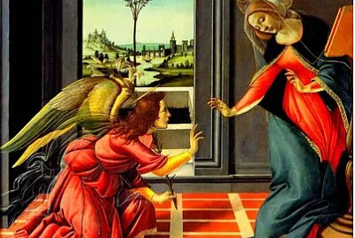 פאזל של AnunciaÃ§Ã£o - Sandro Botticelli