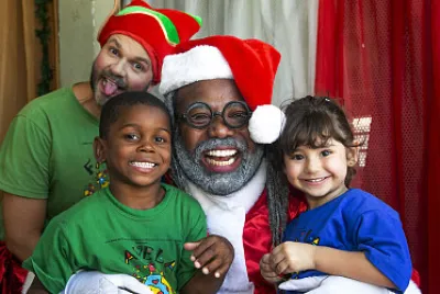 Papai noel afro