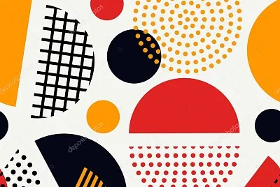 Circles Polka Dots and Stripes