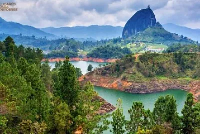 PeÃ±on de  Guatape Colombia