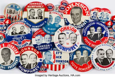 LBJ buttons