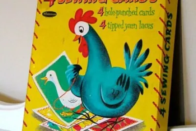 פאזל של Sewing cards