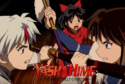 towa y setsuna son poseidas hanyo no yashahime jigsaw puzzle
