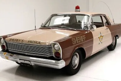 1965 Ford Custom 500 Police Car