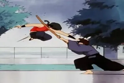 ranma y kuno se contratacan ranma 1/2 jigsaw puzzle
