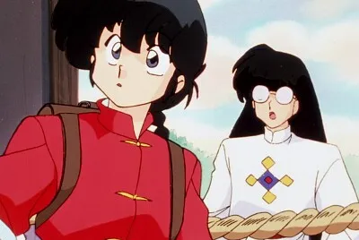 ranma y mouse encuentran a shamppo ranma 1/2 jigsaw puzzle
