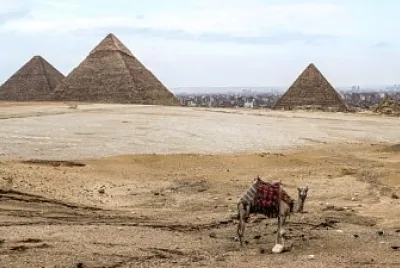 Giza pyramids jigsaw puzzle