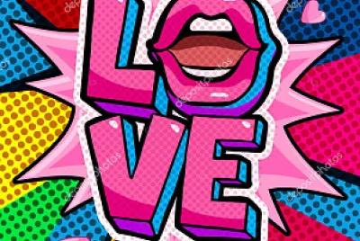 love-you abstract