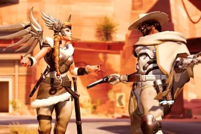 Mercy and Mccree