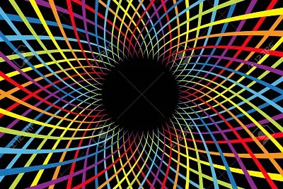 Rainbow spiral flower speed