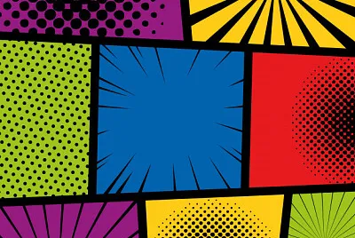 פאזל של pop-art-comic abstract